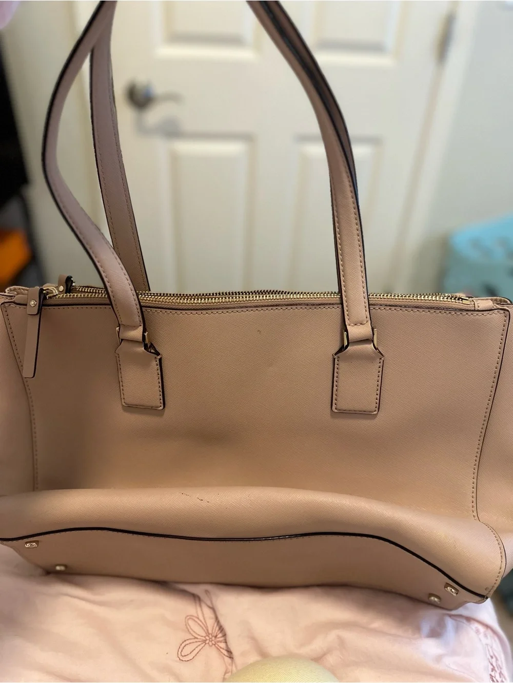 kate spade structured saffiano